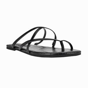 Nine West Brice Flat Slippers Zwart Nederland | JUI-721845